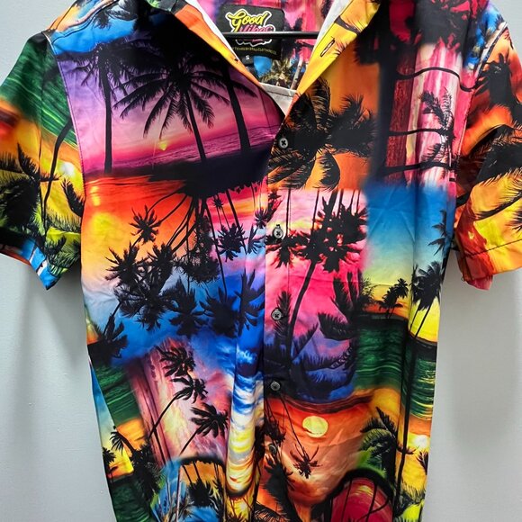 Womens Hawaiian Button Down - Picture 1 of 4